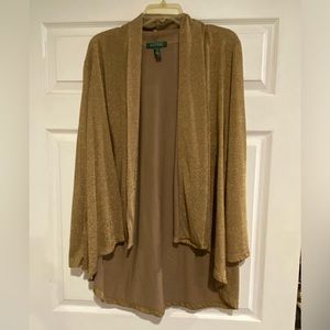 Lauren Ralph Lauren size 1X cover in gold